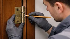 Wussten Sie, dass sich das Quietschen von Türscharnieren mit einem normalen Bleistift beseitigen lässt?