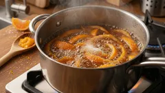 Mandarinenschalen mit Zucker zuhause einkochen: Wozu das gut ist und wie man sie verwendet