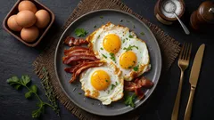 Weder Pflanzenöl noch Butter: Worin Sie Spiegeleier braten, damit sie aromatisch und lecker werden